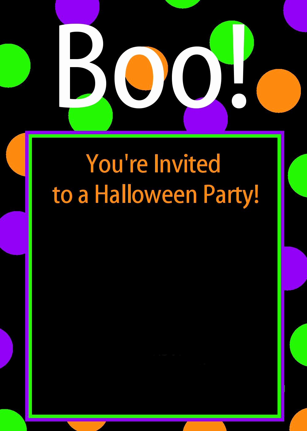 Kid Halloween Party Invitation Unique Free Printable Halloween Invitations Crazy Little Projects