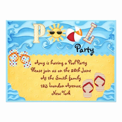 Kid Pool Party Invitation Lovely Will You Be My Maid Of Honor Bridal Party Pool