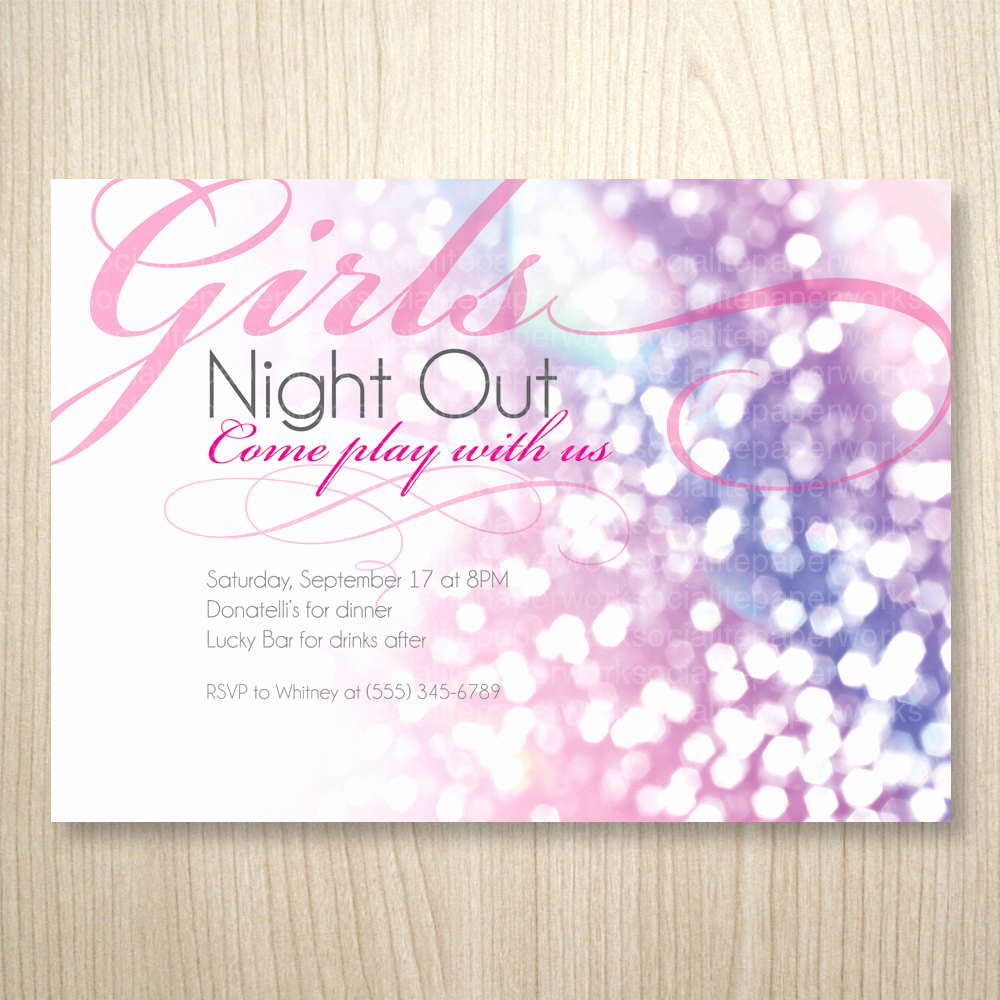 Ladies Night Invitation Wording Luxury La S Night Out Invitation Clipart Clipart Suggest
