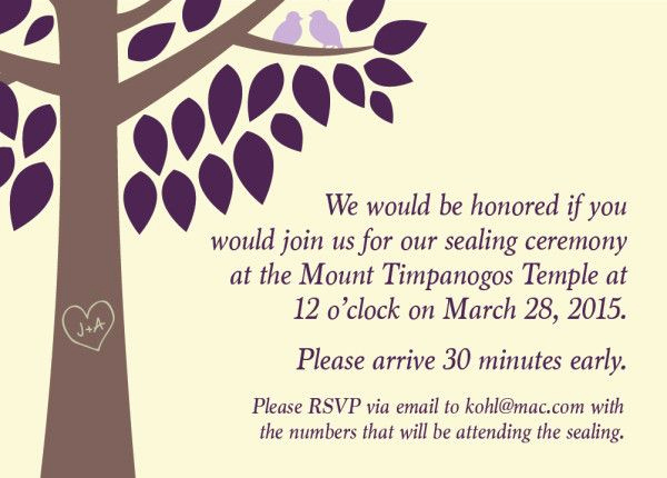 Lds Sealing Invitation Wording Best Of 136 Best Images About Lds Wedding Invitations On Pinterest