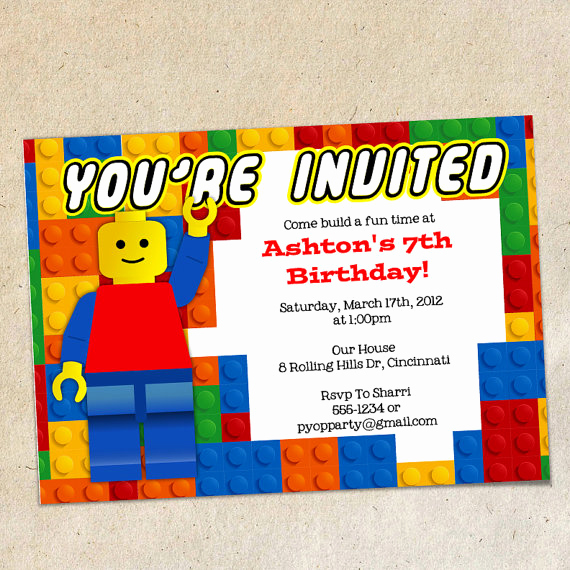 Lego Party Invitation Template New 12 Ways to Make Your Lego Party Awesome