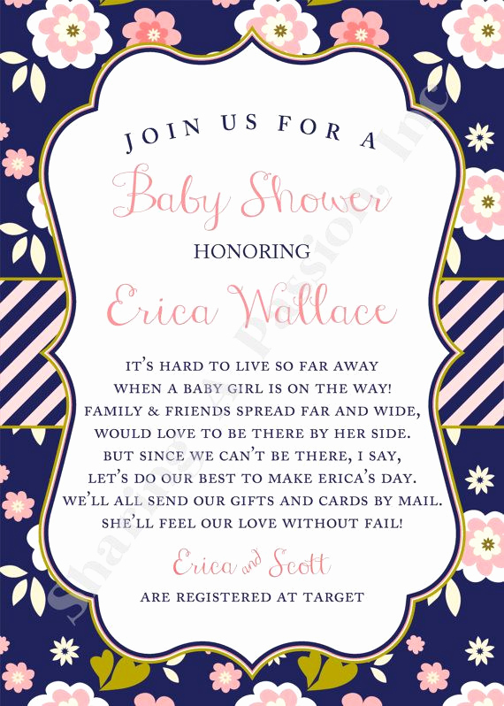Long Distance Baby Shower Invitation Luxury 25 Best Ideas About Virtual Baby Shower On Pinterest
