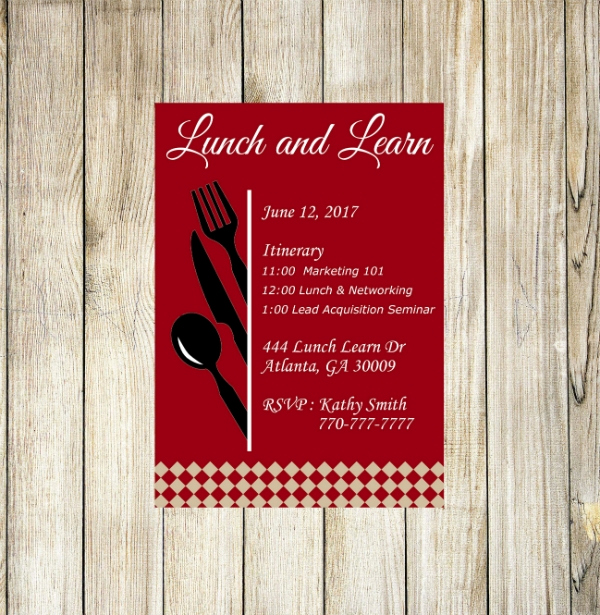 Lunch and Learn Invitation Lovely 10 Fice Team Lunch Invitation Designs &amp; Templates Psd