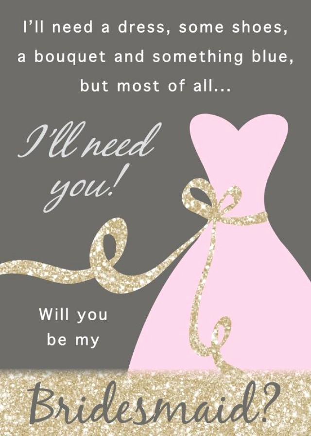Maid Of Honor Invitation Ideas Awesome Will You Be My Bridesmaid Maid Honor Matron