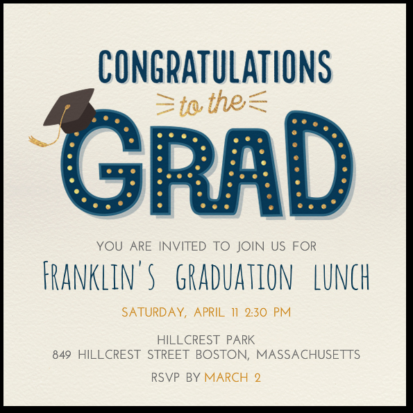 Make A Graduation Invitation Fresh top 20 Sites to Make Graduation Party Invitations