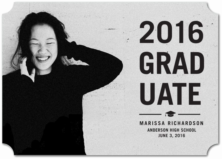 Make Your Own Graduation Invitation Unique This Simple Approach to Graduation Announcements is