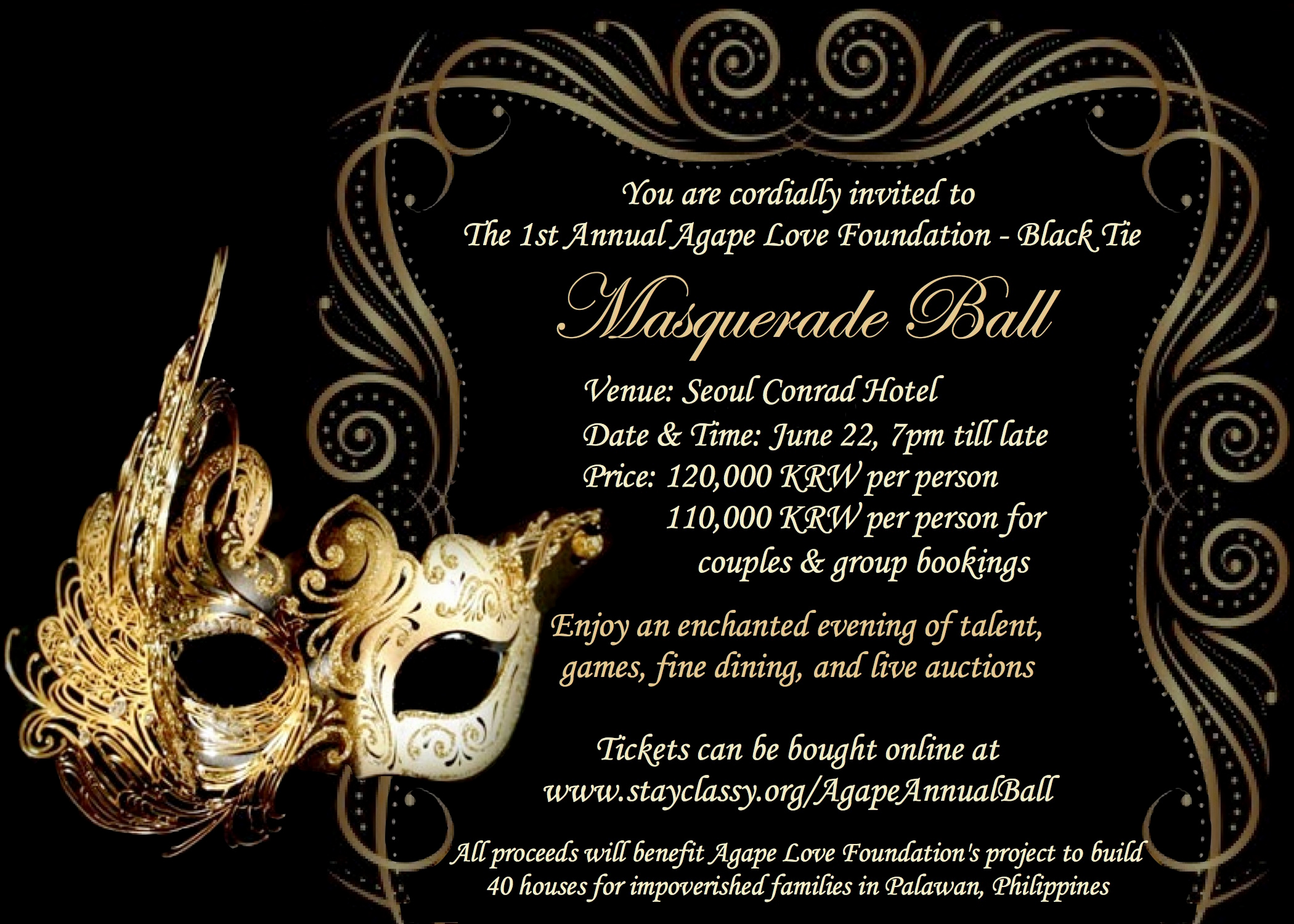  Masquerade Ball Invitation Wording Collegio Sanlorenzo Template
