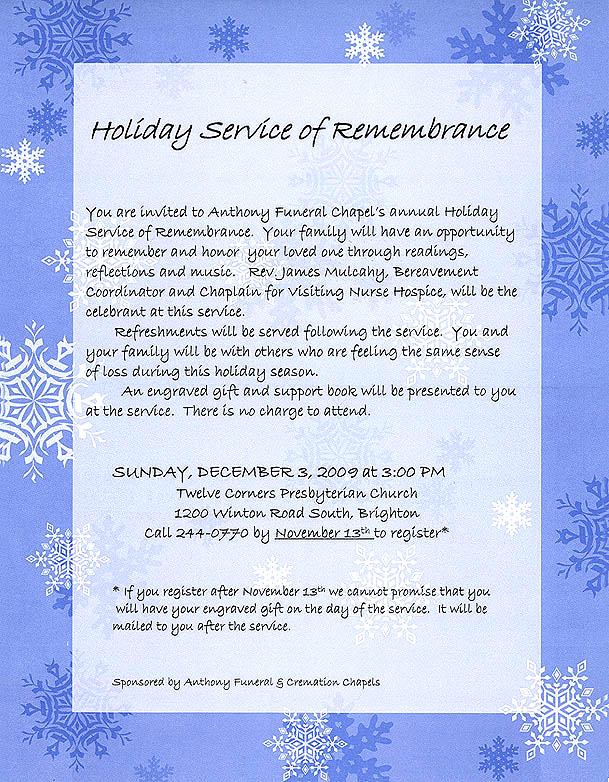 Memorial Service Invitation Wording Inspirational Memorial Service Invitations