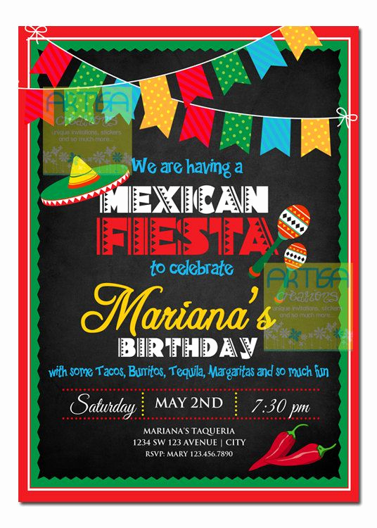 Mexican Fiesta Invitation Templates Free Unique 208 Best Images About event theme Cinco De Mayo On Pinterest