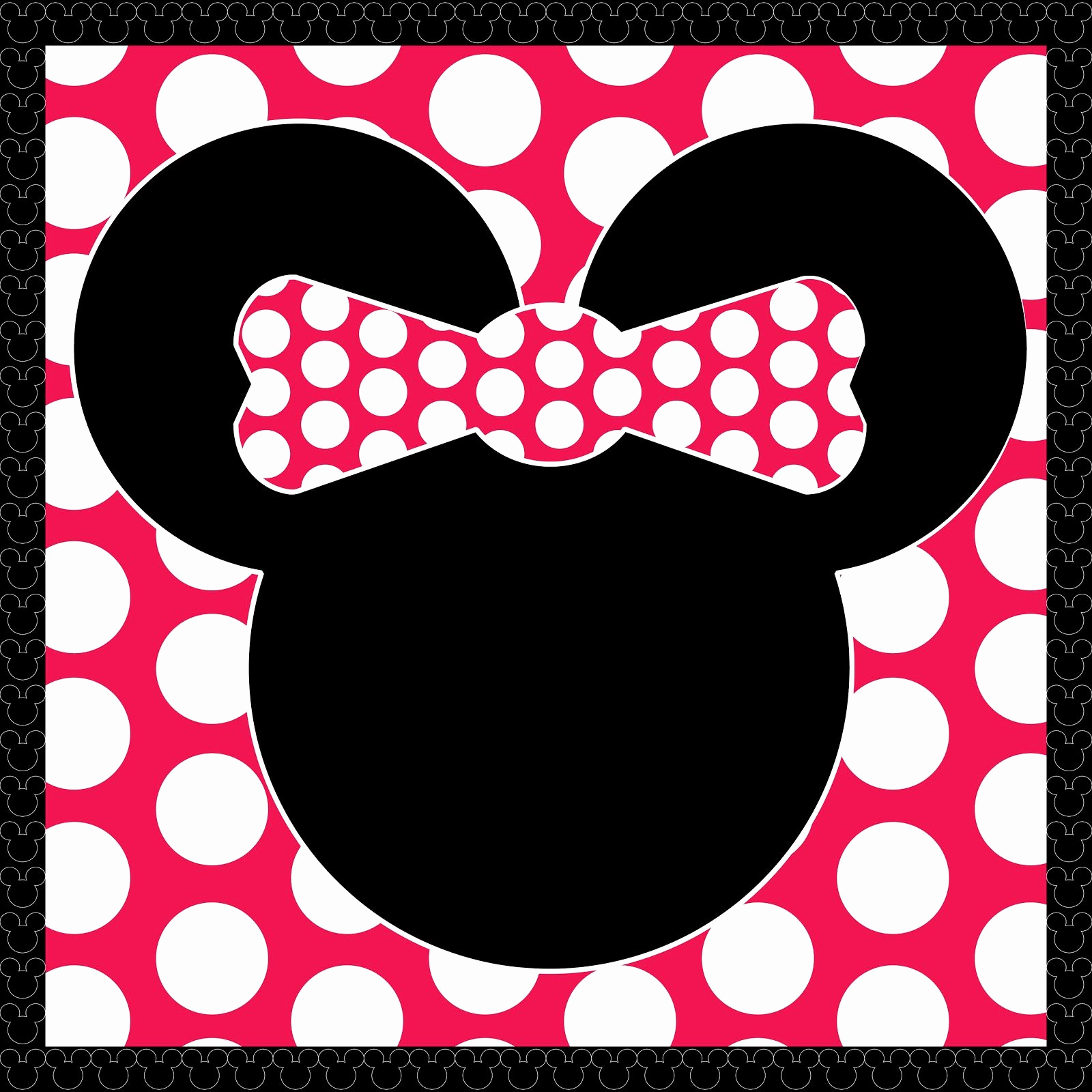 Mickey and Minnie Invitation Templates Awesome Freebie Minnie Mouse Printable by Scrapdiggity