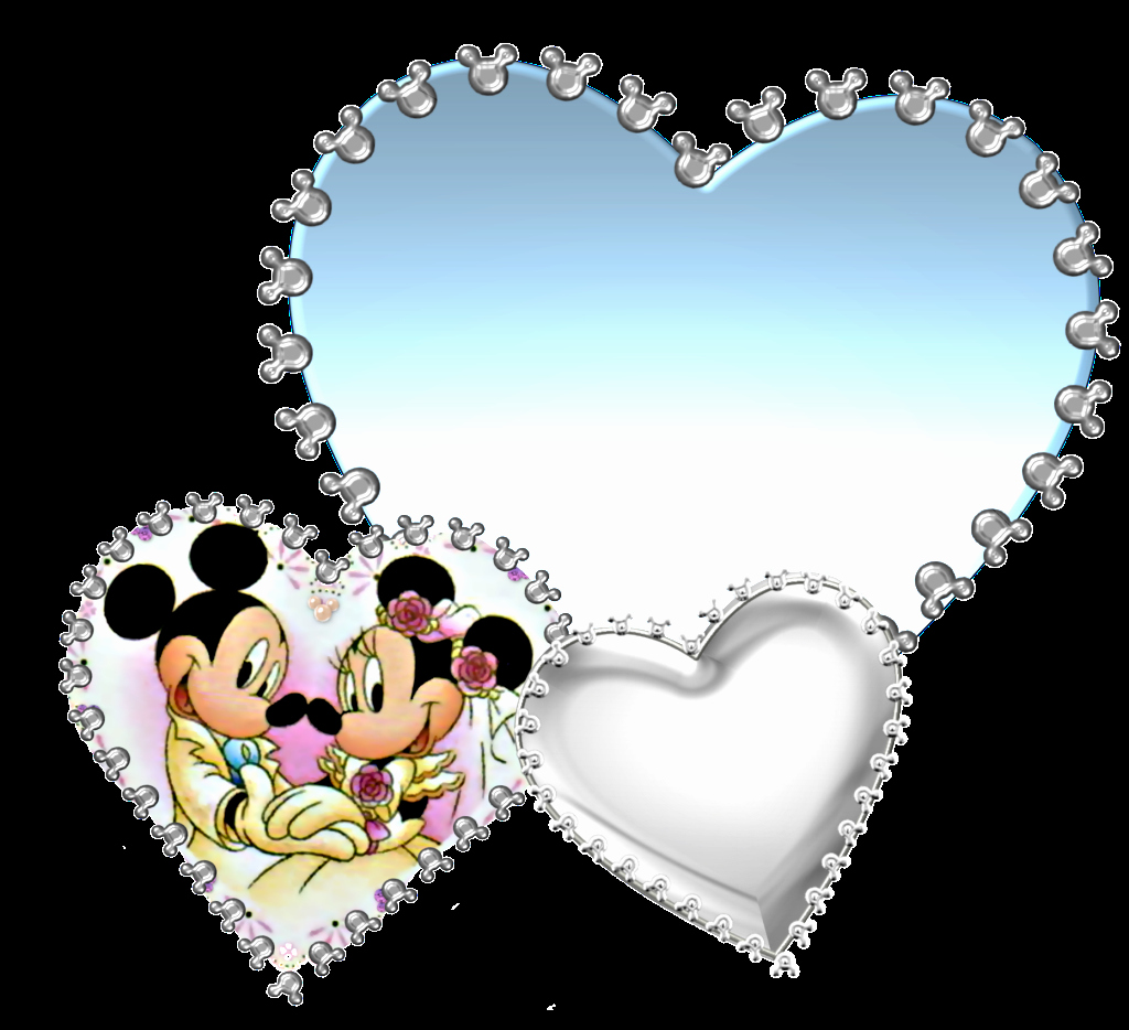 Mickey and Minnie Wedding Invitation Lovely Mickey and Minnie Lovely Hearts for Making Wedding