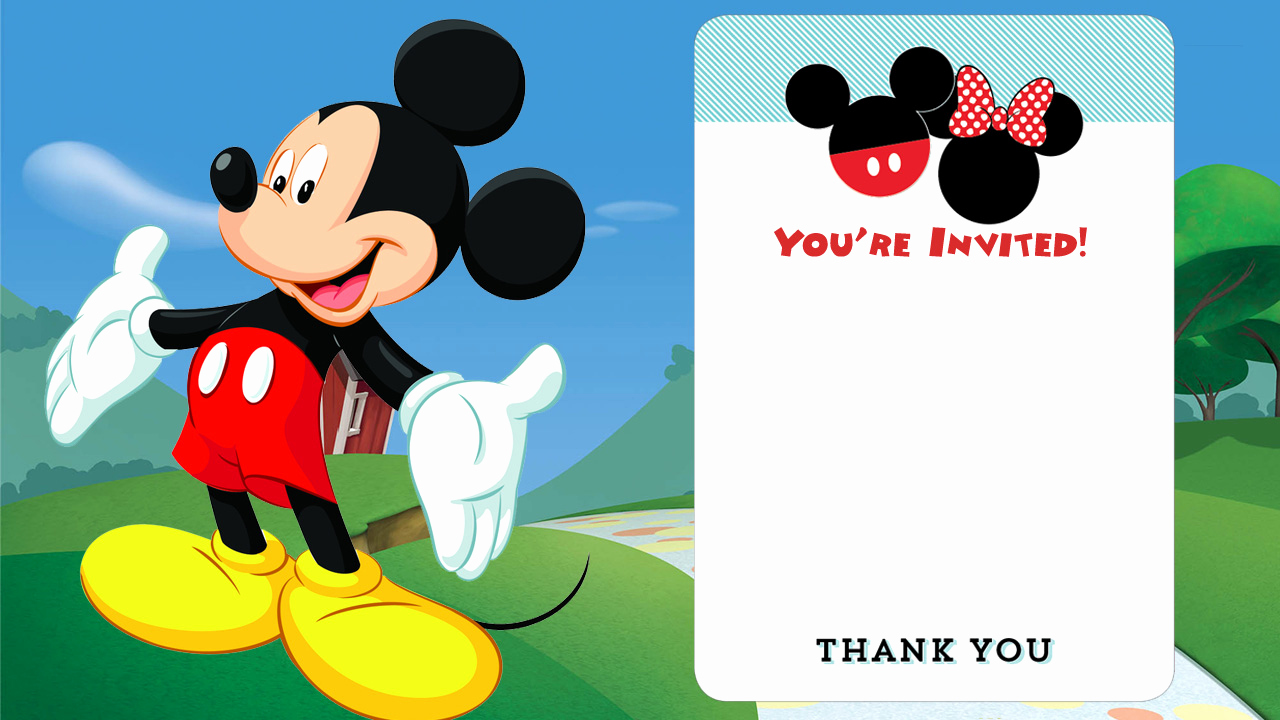 Mickey Mouse Birthday Invitation Wording Best Of Free Disney Printable Birthday Invitations Downloadable