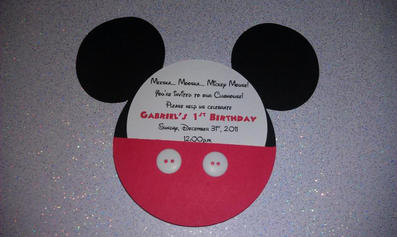 Mickey Mouse Birthday Invitation Wording Unique Mickey Mouse Bday Invitation Sample