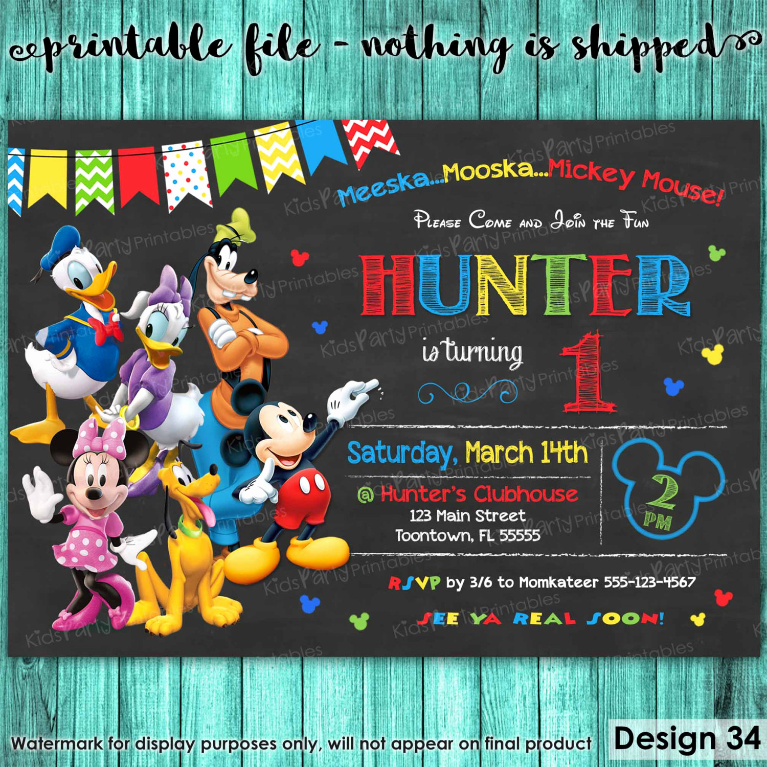 Mickey Mouse Clubhouse Invitation Best Of Mickey Mouse Clubhouse Invitations Mickey Mouse Clubhouse