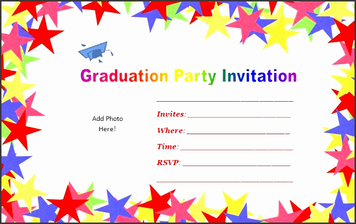 Microsoft Word Graduation Invitation Templates Beautiful 4 Graduation Party Invitation Template Sampletemplatess