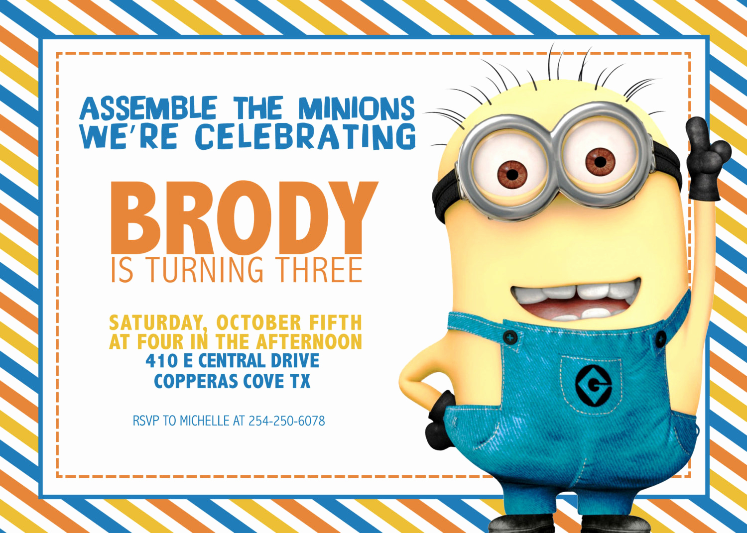 Minions Birthday Invitation Maker Inspirational Free Printable Minion Birthday Party Invitations Ideas