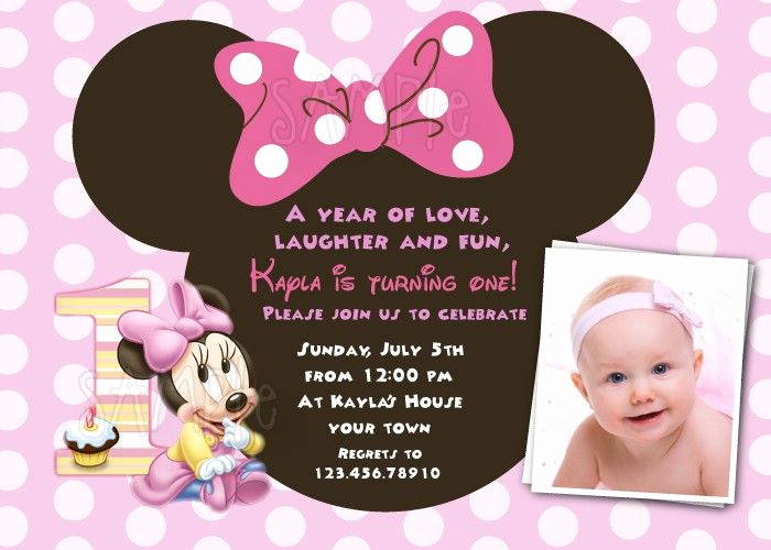 Minnie Mouse Invitation Ideas Elegant Best 25 Minnie Mouse Birthday Invitations Ideas On