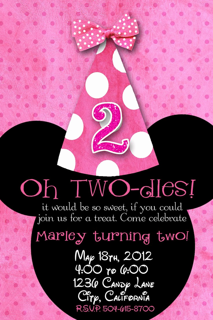 Minnie Mouse Invitation Ideas Lovely Best 25 Minnie Mouse Birthday Invitations Ideas On