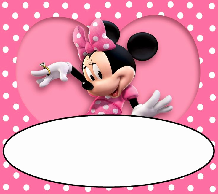 Minnie Mouse Invitation Template Free New 32 Superb Minnie Mouse Birthday Invitations