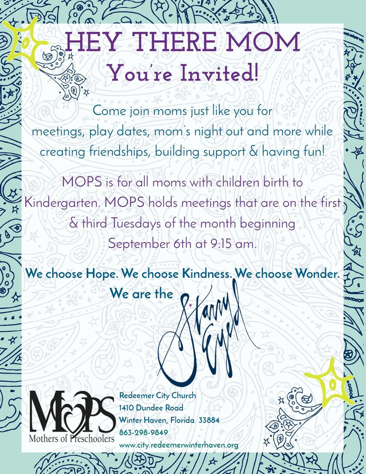 Moms Night Out Invitation Beautiful Best 25 Mops theme Ideas On Pinterest