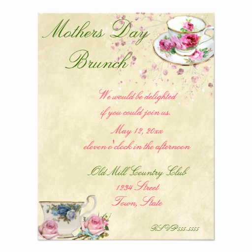 Mother Day Tea Invitation Lovely 148 Mother Day Tea Invitations Mother Day Tea