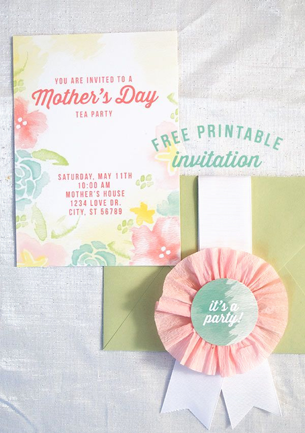 Mother Day Tea Invitation Lovely Mother S Day Tea Party B Lovely events