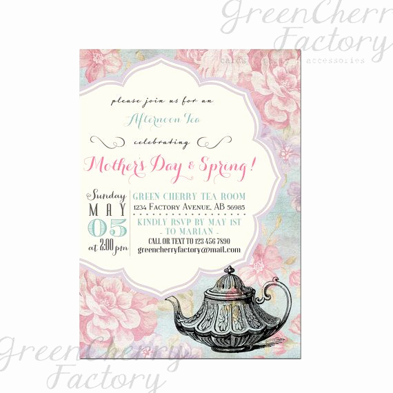 Mothers Day Tea Invitation Best Of 57 Best Mother S Day Tea Images On Pinterest