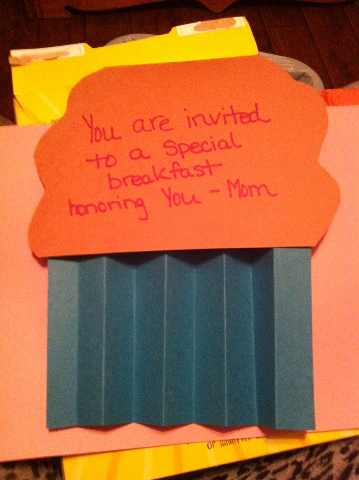 Muffins with Mom Invitation Lovely 17 Best Images About Mothers Day Crafts On Pinterest