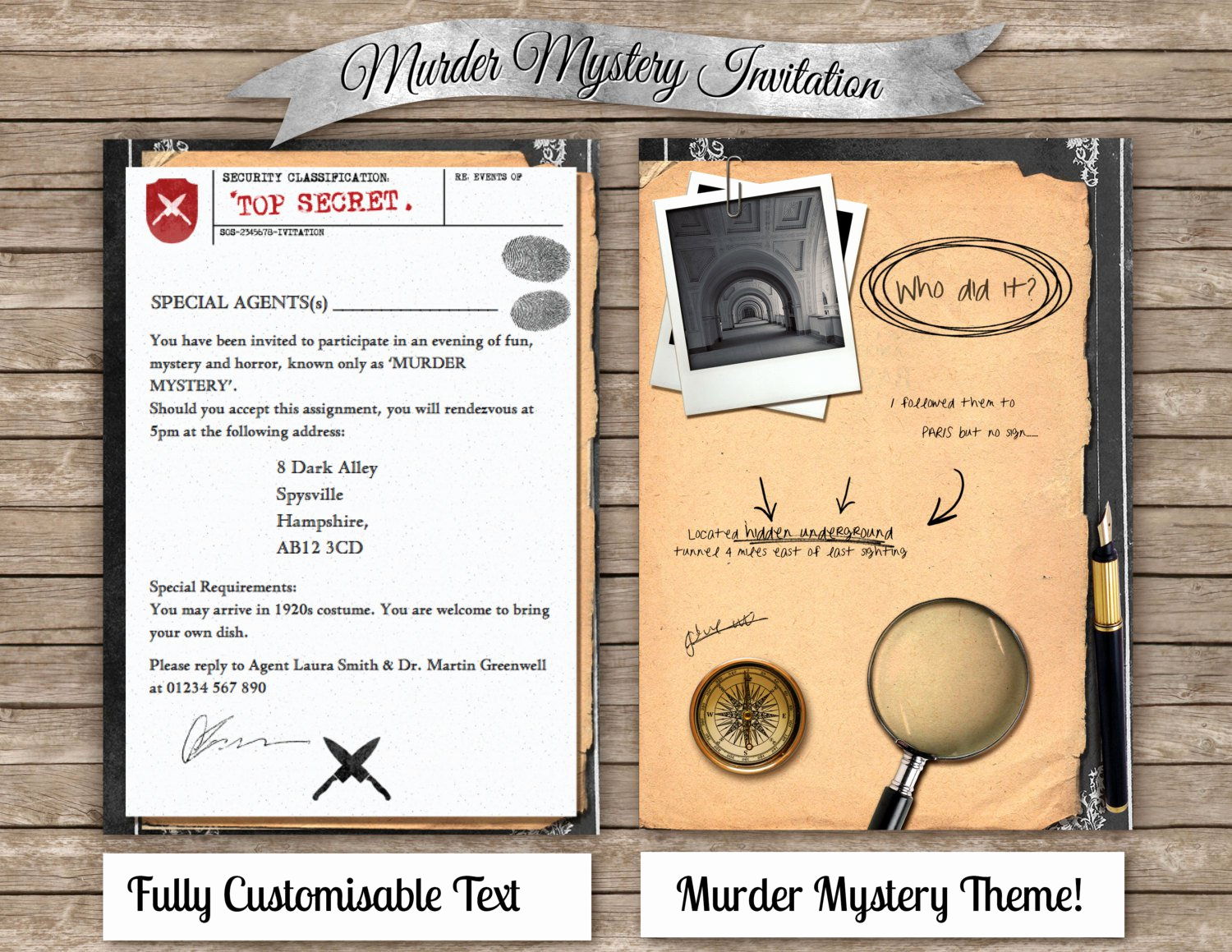 Murder Mystery Invitation Template Free Unique Murder Mystery Dinner Invitation