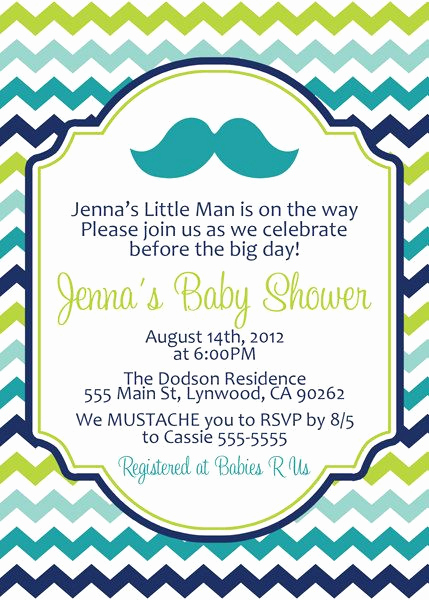 Mustache Baby Shower Invitation Templates Inspirational 432 Best Invitaciones De Baby Shower Images On Pinterest