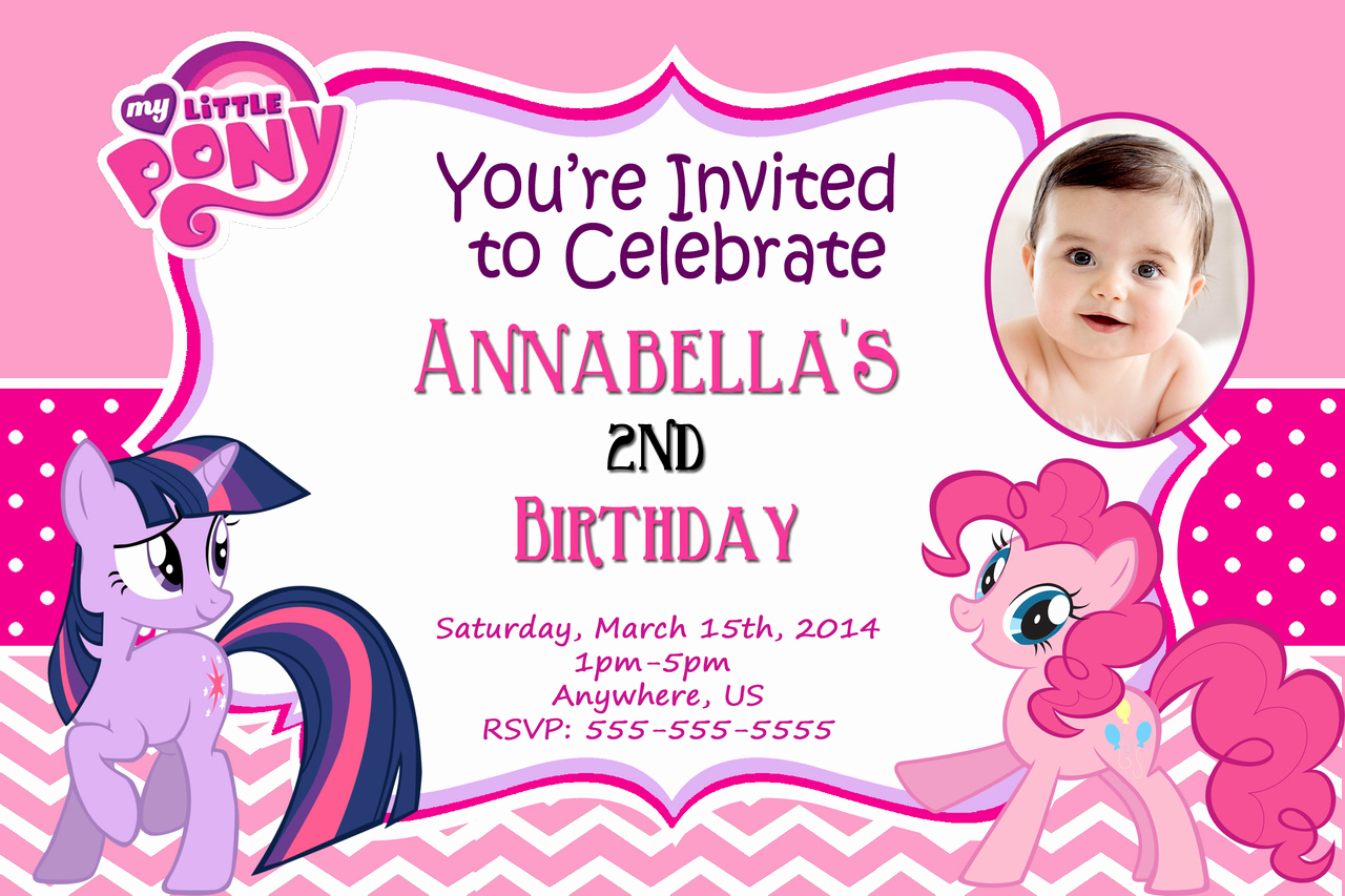 My Little Pony Birthday Invitation Inspirational Free Printable My Little Pony Birthday Invitations