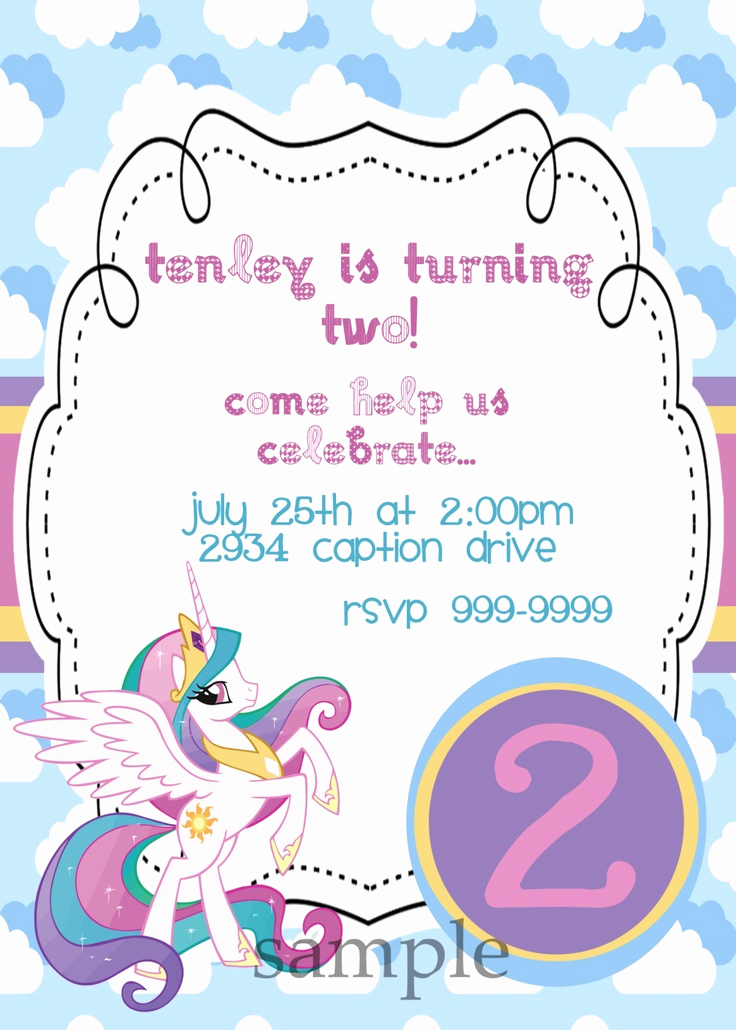 My Little Pony Invitation Ideas Inspirational 319 Best My Little Pony Birthday Party Images On Pinterest