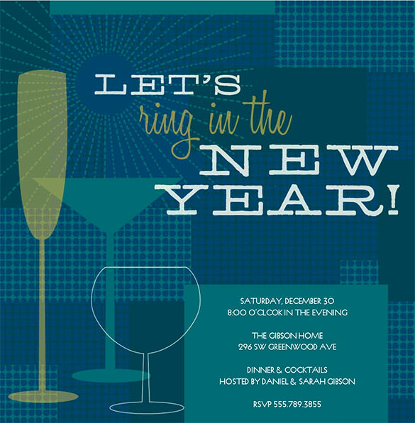 New Year Party Invitation Template Elegant 28 New Year Invitation Templates – Free Word Pdf Psd