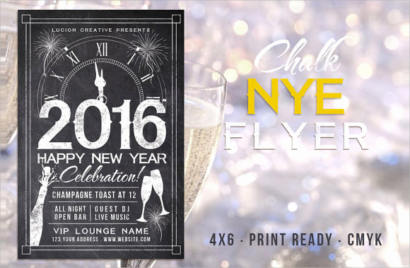 New Years Eve Invitation Template Unique New Year Party Flyer Template 34 Download Documents In
