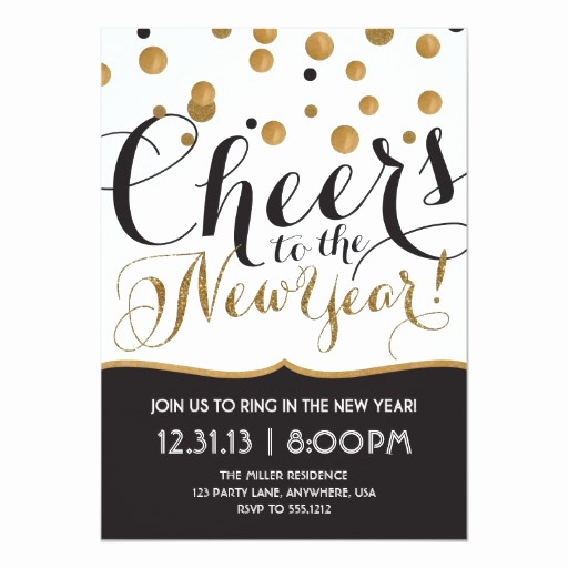 New Years Eve Invitation Templates Elegant New Year S Eve Party Invitation