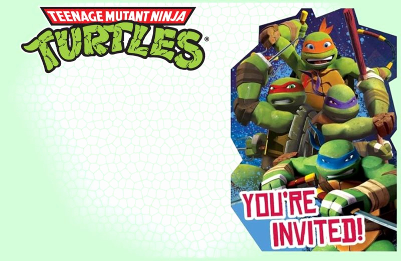 Ninja Turtles Invitation Ideas Best Of Teenage Mutant Ninja Turtles Another Great Idea for A