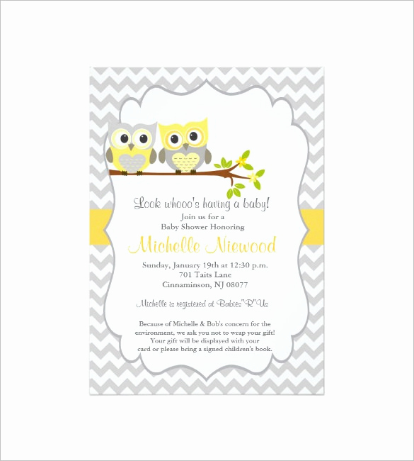 Office Baby Shower Invitation Template Awesome 35 Baby Shower Card Designs &amp; Templates Word Pdf Psd