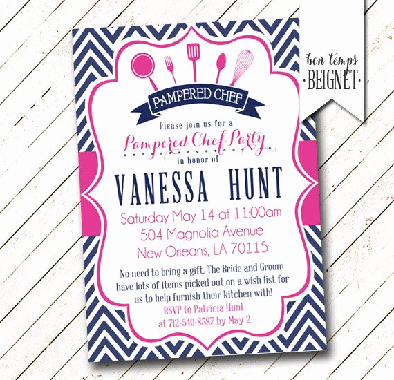 Pampered Chef Party Invitation Inspirational Best 25 Chef Party Ideas On Pinterest