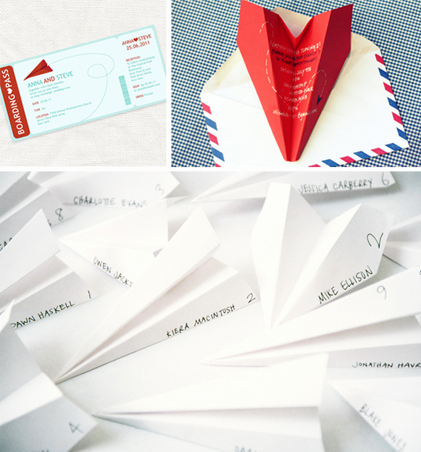 Paper Airplane Invitation Template Best Of Paper Airplane Destination Wedding Ideas the Destination