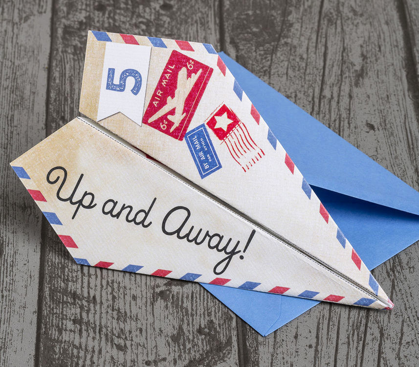 Paper Airplane Invitation Template Fresh Personalised Kids Paper Airplane Birthday Party Invitation