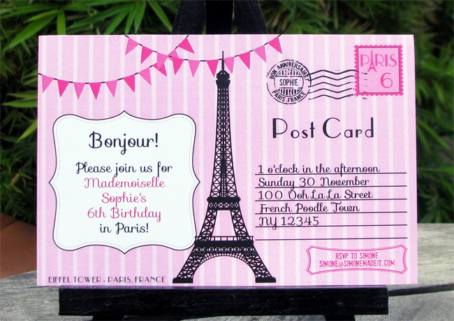 Paris Invitation Template Free Best Of Birthday Party In Paris Invitations &amp; Printable Collection
