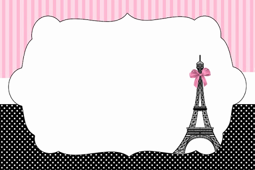 Paris Invitation Template Free Lovely Imprimibles Gratis Para Decoración 15 Años