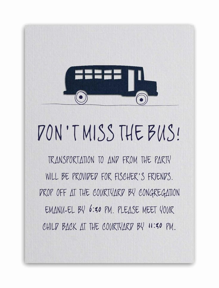 Party Bus Invitation Wording Inspirational Wedding Invitation Transportation Wording