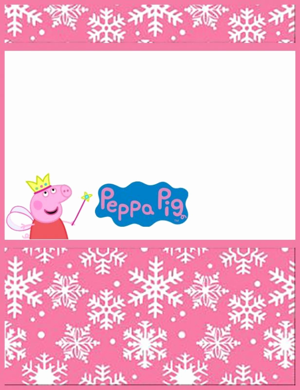 Peppa Pig Invitation Template Fresh Incredible Peppa Pig Invitation Templates Free and