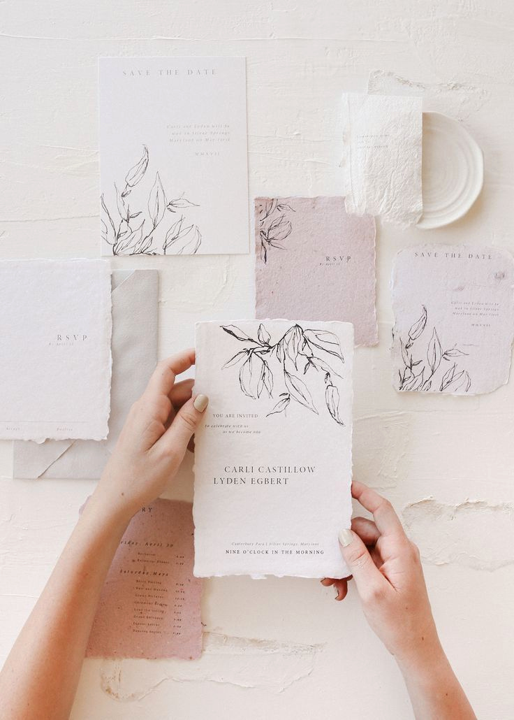 Pinterest Wedding Invitation Ideas Best Of Plumbago Floral Invitation In 2019