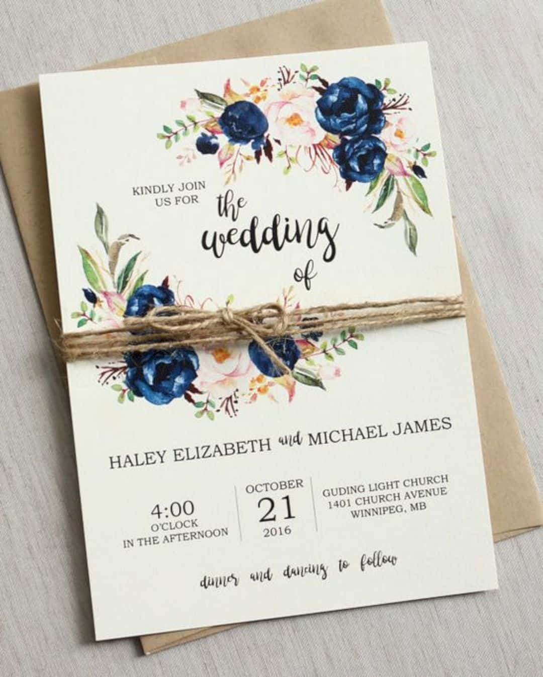 invitation wedding ideas