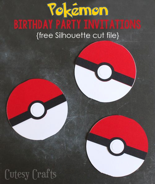 Pokemon Birthday Invitation Templates Free Unique Pokemon Birthday Party Invitations with Free Silhouette