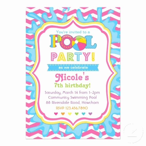 Pool Party Invitation Ideas New 20 Best Pool Party Invitation Templates Images On