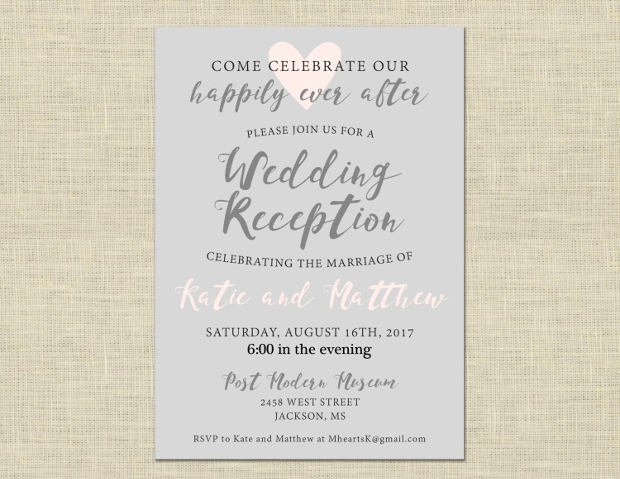Post Wedding Reception Invitation Wording Luxury 41 Wedding Invitations Psd Ai Eps