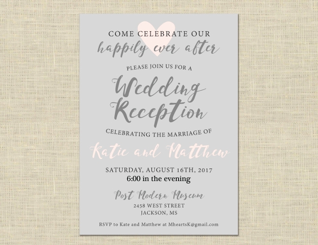 Post Wedding Reception Invitation Wording Luxury 41 Wedding Invitations Psd Ai Eps